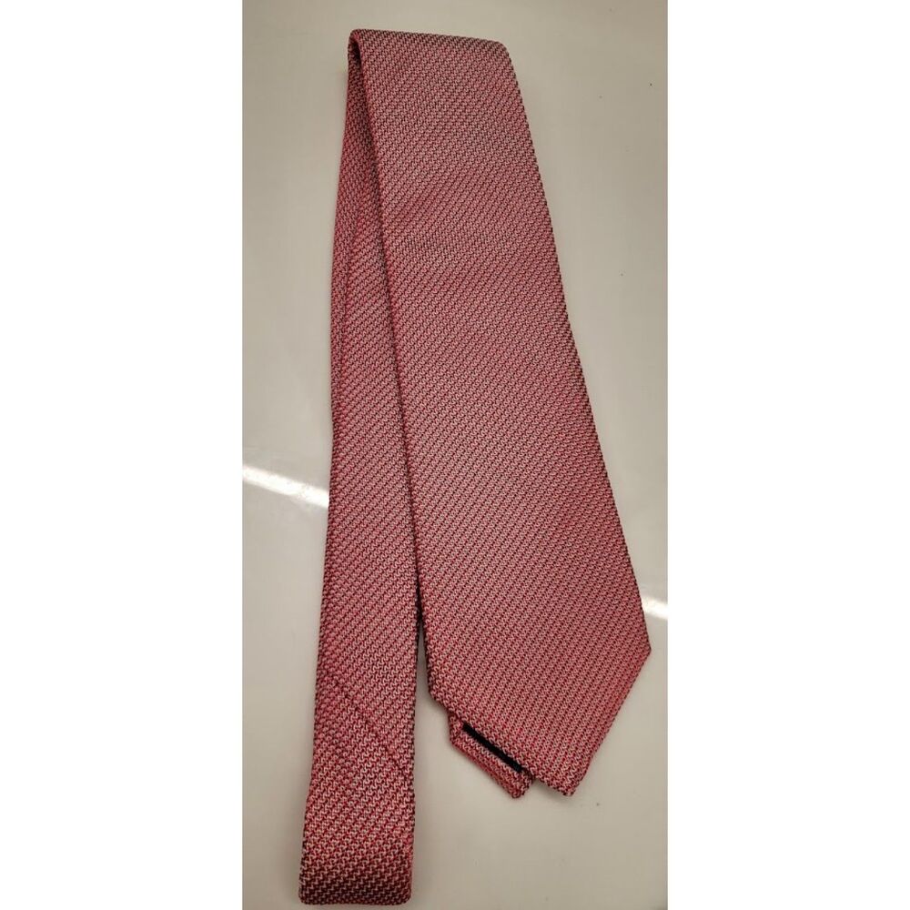 Charles Tyrwhitt Pink Salmon Rose Italy 100% Silk Tie Formal Luxury Wear Men's